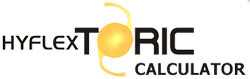 Hyflex Toric Calculator
